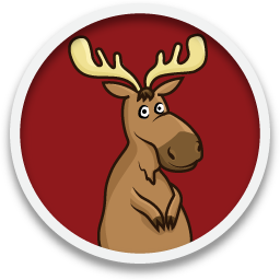 Chuck the Moose Roundel